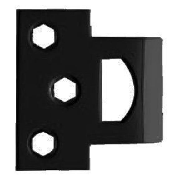 Baldwin 0310190UNIV Universal Strike Satin Black Finish