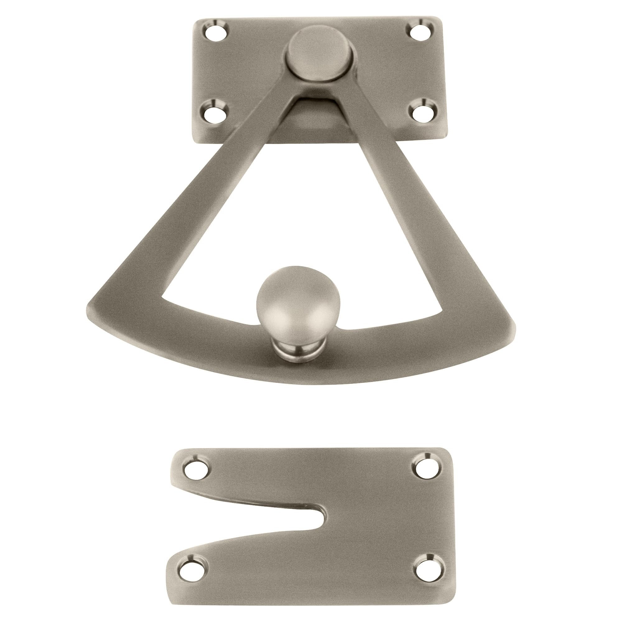 Lifetime Satin Nickel Universal Handing Dutch Door Quadrant