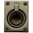 thumbnail image 1 of Baldwin 0394 1-7/8" X 2-1/2" Flush Cabinet Pull - Black, 1 of 3