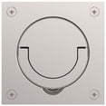 thumbnail image 1 of Baldwin 0397055SOL Flush Ring Pull Solid Spindle, Life Time Polished Nickel, 1 of 6