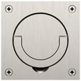 thumbnail image 1 of Baldwin 0397056 Flush Ring Pull, Satin Nickel, 1 of 2