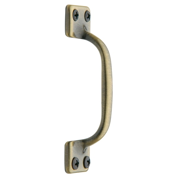 Baldwin 0470050 Sash Lift, Satin Brass & Black