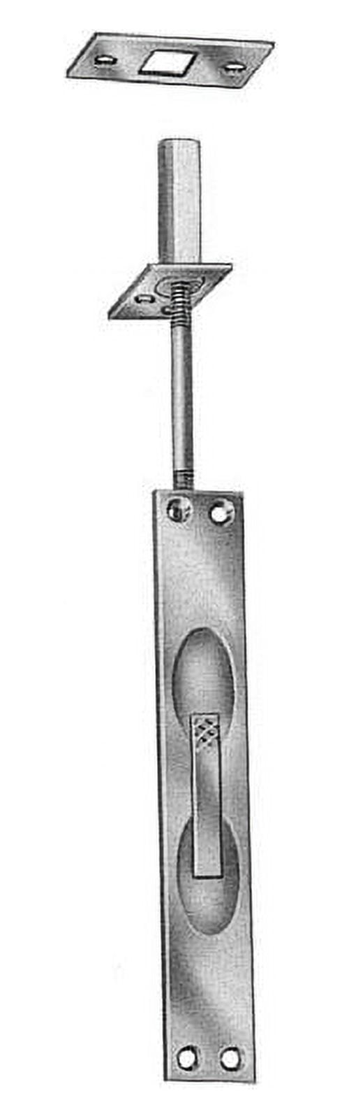Baldwin 060010218 18 in. Rod for Wood Doors with Flush Bolt, Oil Rubbed ...