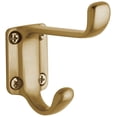thumbnail image 1 of Baldwin 0781033 Estate Double Robe Hook - Brass, 1 of 1