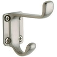 thumbnail image 1 of Baldwin 0781 Estate Double Robe Hook - Nickel, 1 of 4