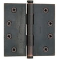 thumbnail image 1 of Baldwin 1040402I 4 x 4 in. Square Mortise Hinge, Distressed Oil Rubbed Bronze, 1 of 7