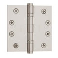 thumbnail image 1 of Baldwin 1041.Inrp 4" X 4" Solid Brass Square Corner Ball Bearing Mortise Hinge - Nickel, 1 of 1