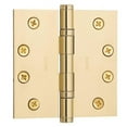 thumbnail image 1 of Baldwin 1041030I Ball Bearing Hinge, Polished Brass, 1 of 1