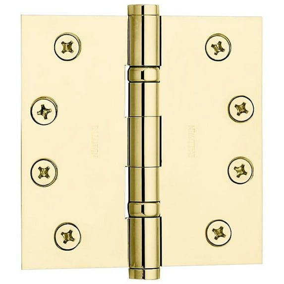 Baldwin 1041031I Ball Bearing Hinge, Non-Lacquered Brass