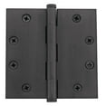 thumbnail image 1 of Baldwin 1045102INRP 4.5" X 4.5" Solid Brass Square Corner Plain Bearing Mortise Hinge -, 1 of 1