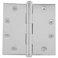 thumbnail image 1 of Baldwin 1045260I 4.5 x 4.5 in. Square Mortise Hinge, Bright Chrome, 1 of 1