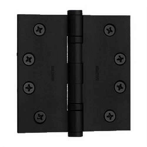Baldwin Satin Black Brass Cabinet Door Hinge