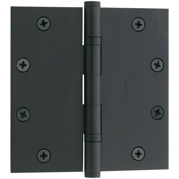 Baldwin 1051.I.Nrp 5" X 5" Solid Brass Square Corner Ball Bearing Mortise Hinge - Bronze