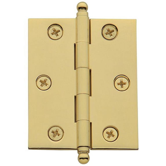 Baldwin 1080030I Ball Tip Corner Hinge Radius - Set of 2