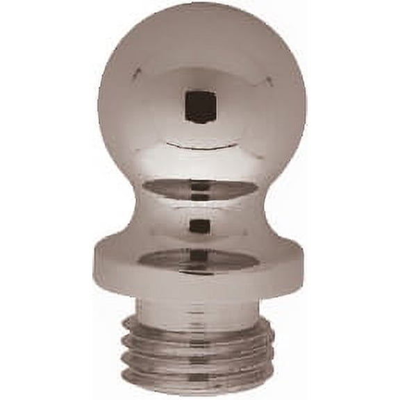 Baldwin 1080055I Ball Tip Hinge, Lifetime Bright Nickel