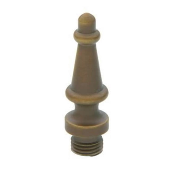 Baldwin 1083112I Steeple Tip Hinge for Radius Corner Hinge, Aged Bronze - Set of 2