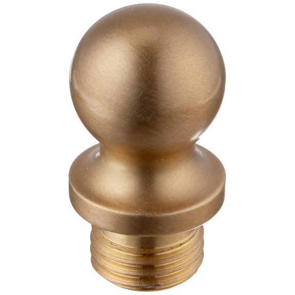 Baldwin 1090033I Ball Tip Hinge, Vintage Brass