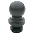 thumbnail image 1 of Baldwin 1090.I Solid Brass Ball Tip Finial For Square Corner Hinges (Quantity 2) - Bronze, 1 of 7