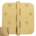 thumbnail image 1 of Baldwin  1140.I  Plain Bearing  Mortise Hinge  Door Hinge  4 x 4  ;Lacquered Vintage Brass, 1 of 1