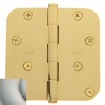 thumbnail image 1 of Baldwin 1140056I 0.625 in. Radius Corner Hinge, Satin Nickel with, 1 of 7