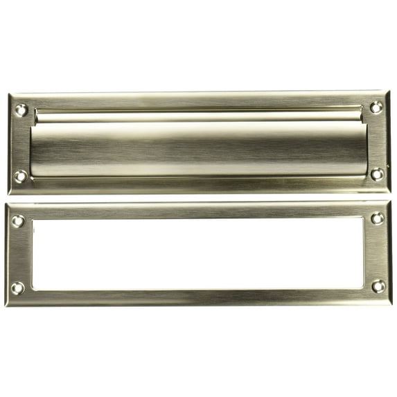 Baldwin 13 in x 3.5 Brass Mail Slot