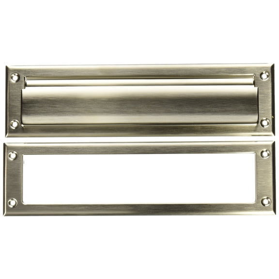 Baldwin 13 in x 3.5 Brass Mail Slot