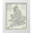 thumbnail image 1 of Baldwin 15x18 White Modern Wood Framed Museum Art Print Titled - Ancient Britain United Kingdom - Baldwin 1830, 1 of 4