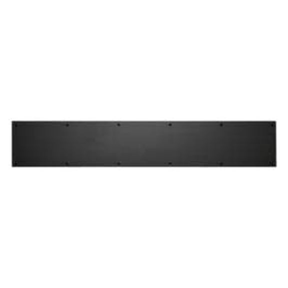 Baldwin 2000.0634 6 Inch X 34 Inch Solid Brass Kick Plate Oil Rubbed Bronze Door