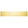 thumbnail image 1 of Baldwin 20000030834 8 x 34 in. Kick Plate, Lifetime Polished Brass, 1 of 1