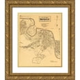 thumbnail image 1 of Baldwin 20x24 Gold Ornate Wood Framed with Double Matting Museum Art Print Titled - Brookdale California - Baldwin 1910, 1 of 4
