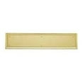 thumbnail image 1 of Baldwin 2281 3-1/2" X 20" Solid Brass Nashville Style Push Plate - Brass, 1 of 6