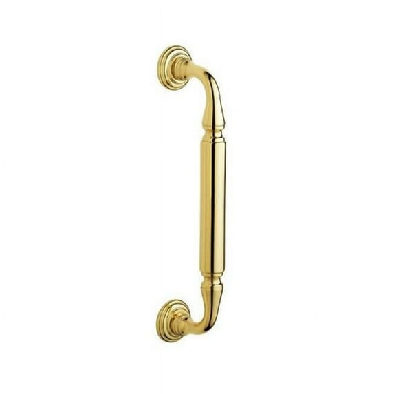 Baldwin 2578030 10 in. Richmond Door Pull, Polished Brass