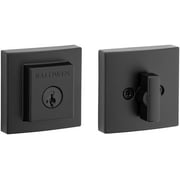 Baldwin 380Sdb-Smt Spyglass Single Cylinder Deadbolt From The Prestige Collection - Black