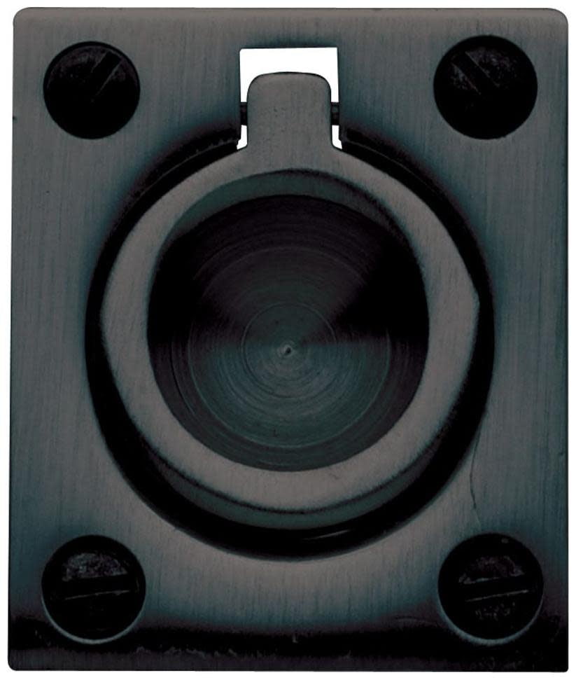 Baldwin 392190 Flush Cabinet Pull - Satin Black