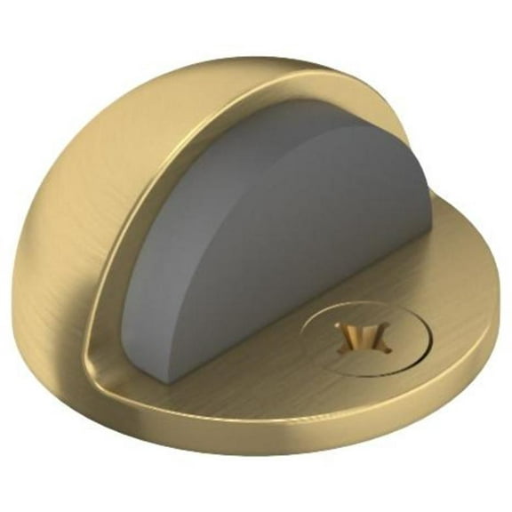 Baldwin 4000 1" Floor Mounted Dome Door Stop - Brass