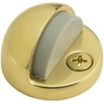 thumbnail image 1 of Baldwin 4005030 Half Dome Door Bumper, Polished Brass, 1 of 2