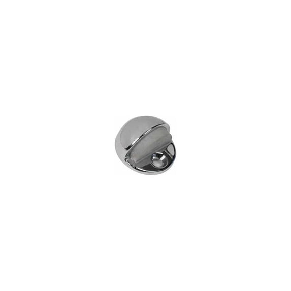 Baldwin 4005190 Half Dome Door Bumper, Satin Black