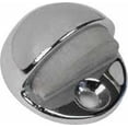 thumbnail image 1 of Baldwin 4010260 1-3/8" Half Dome Brass Door Bumper - Chrome, 1 of 7