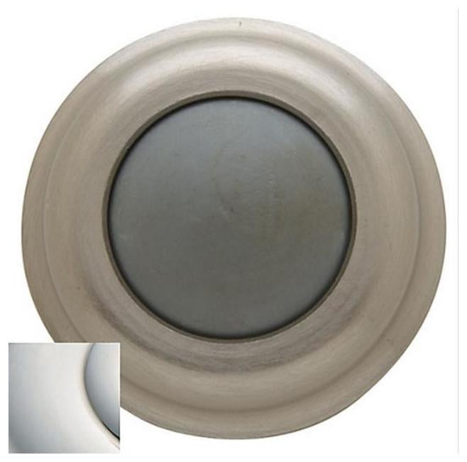 Baldwin 4015055 1" Wall Mounted Convex Bumper Door Stop - Nickel