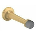 thumbnail image 1 of Baldwin 4045 3" Baseboard Mounted Rigid Door Stop - Brass, 1 of 7