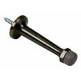 thumbnail image 1 of Baldwin 4045112 3" Baseboard Mounted Rigid Door Stop - Bronze, 1 of 7
