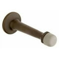 thumbnail image 1 of Baldwin 4045402 3" Baseboard Mounted Rigid Door Stop - Bronze, 1 of 7