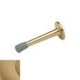 thumbnail image 1 of Baldwin 4055033 3.4 in. Wall Door Bumper, Vintage Brass, 1 of 6