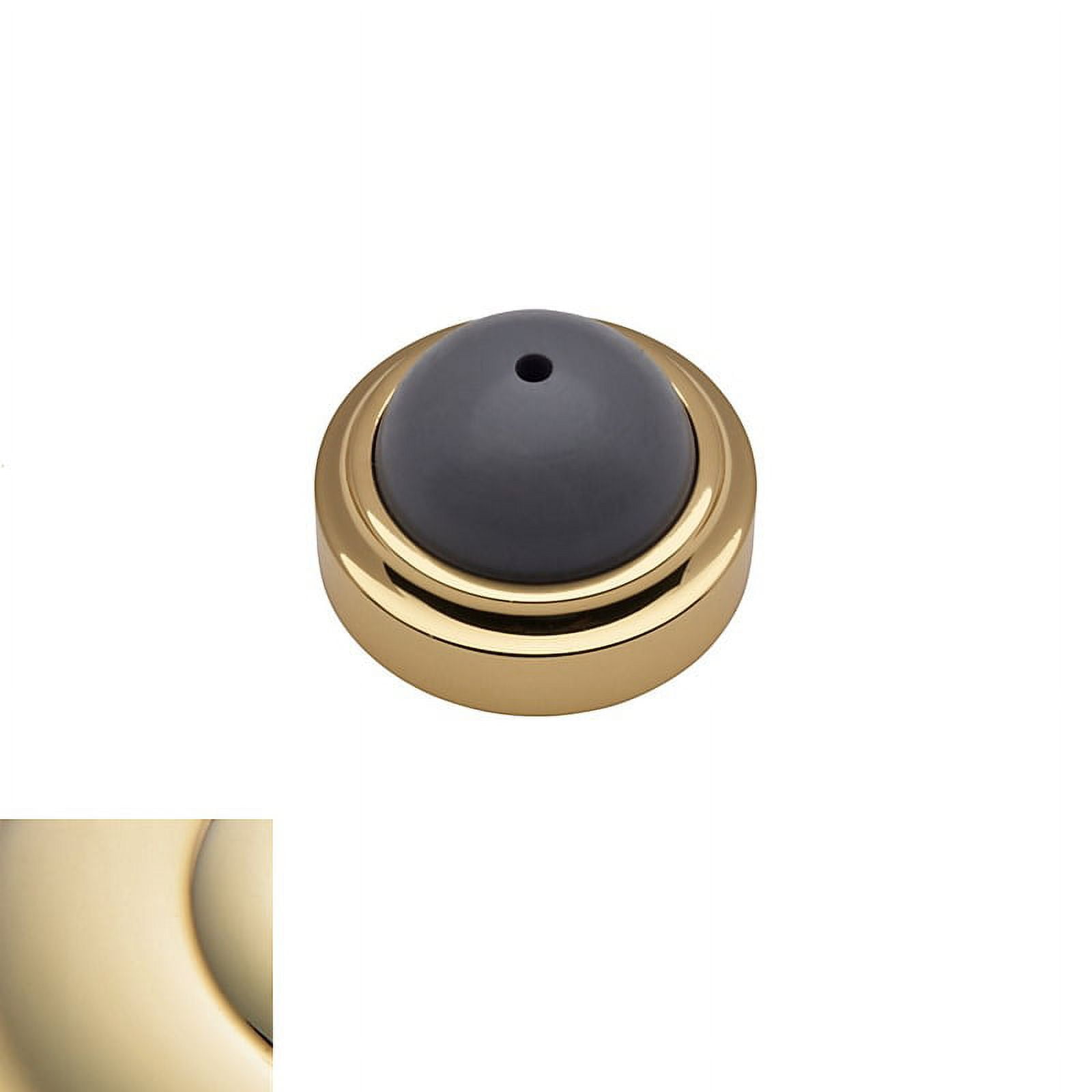Lifetime Polished Brass Wall Mounted Door Stop