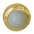 thumbnail image 1 of Baldwin 4252402 1-3/4" Diameter Convex Wall Mounted Flush Bumper - Bronze, 1 of 7