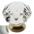 thumbnail image 1 of Baldwin 4325 Crystal 1-3/4" Geometric Cabinet Knob - Nickel, 1 of 1