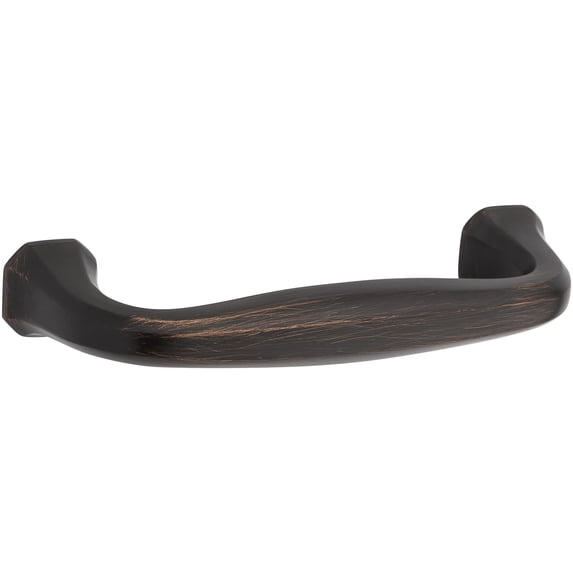 Baldwin 4362112 4 in. Center to Center Severin Fayerman Cabinet Pull, Venetian Bronze
