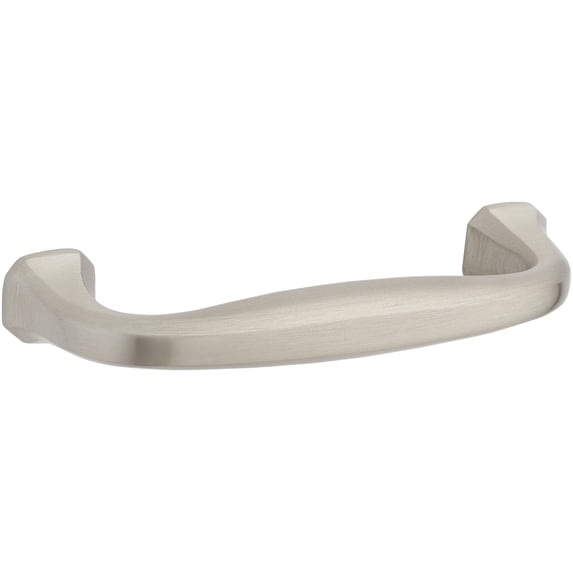 Baldwin 4362150 4 in. Severin Fayerman Pull, Satin Nickel