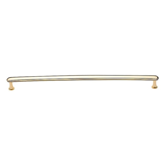 Baldwin 4369030 12 in. CTC Severin Fayerman Appliance Pull, Polished Brass