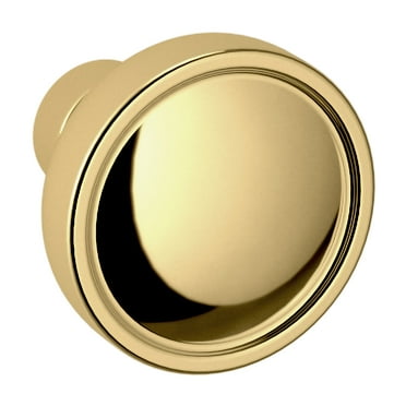 Baldwin 4402.Bin Tulip 1-1/4" Mushroom Cabinet Knob From The Estate Collection - Brass